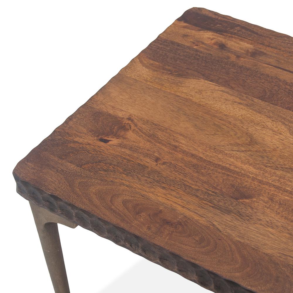 Vallarta 48-Inch Two Tone Mango Wood Coffee Table. Picture 4