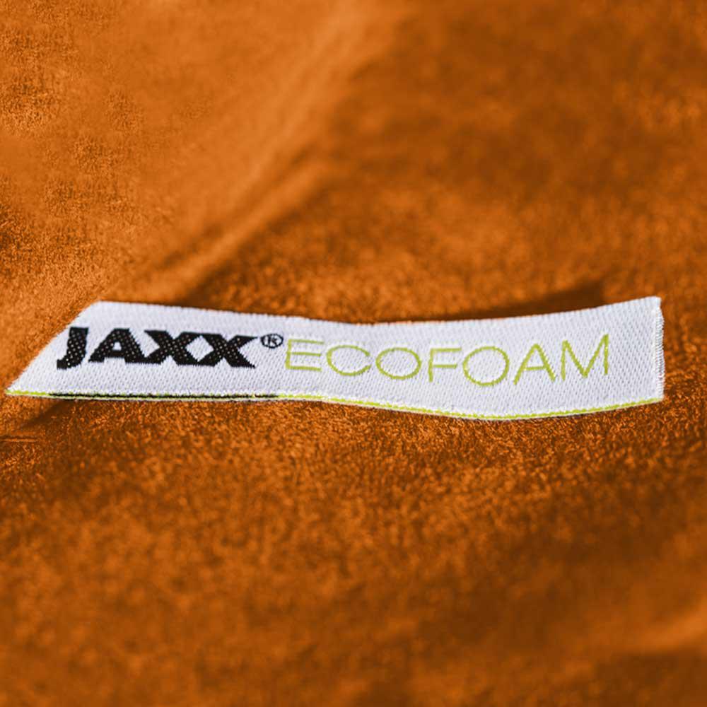 Jaxx 7' Bean Bag Sofa, Mandarin. Picture 6