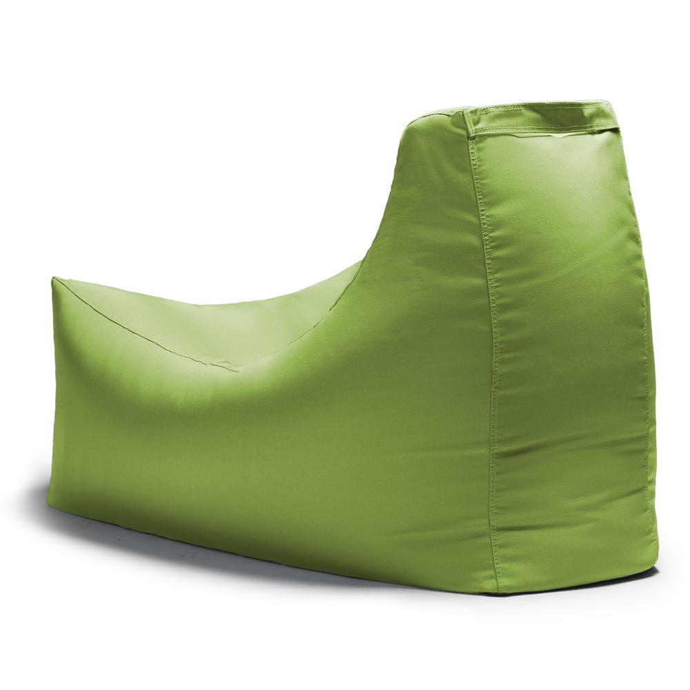 Jaxx Juniper Outdoor Patio Bean Bag Chair, Lime. Picture 2