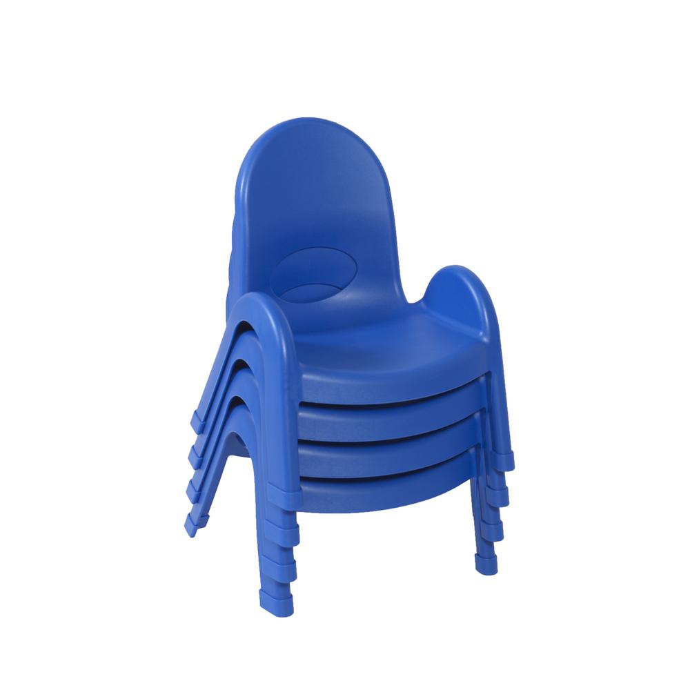 Value Stack™ 7" Child Chair - Royal Blue. Picture 3