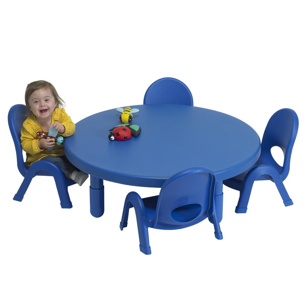 Toddler MyValue™ Set 4 Round - Royal Blue. Picture 4