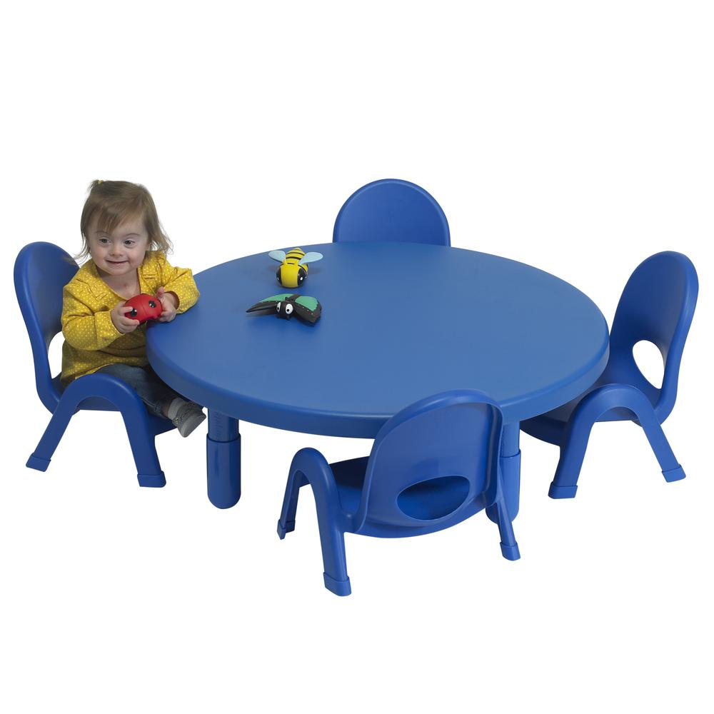 Toddler MyValue™ Set 4 Round - Royal Blue. Picture 2