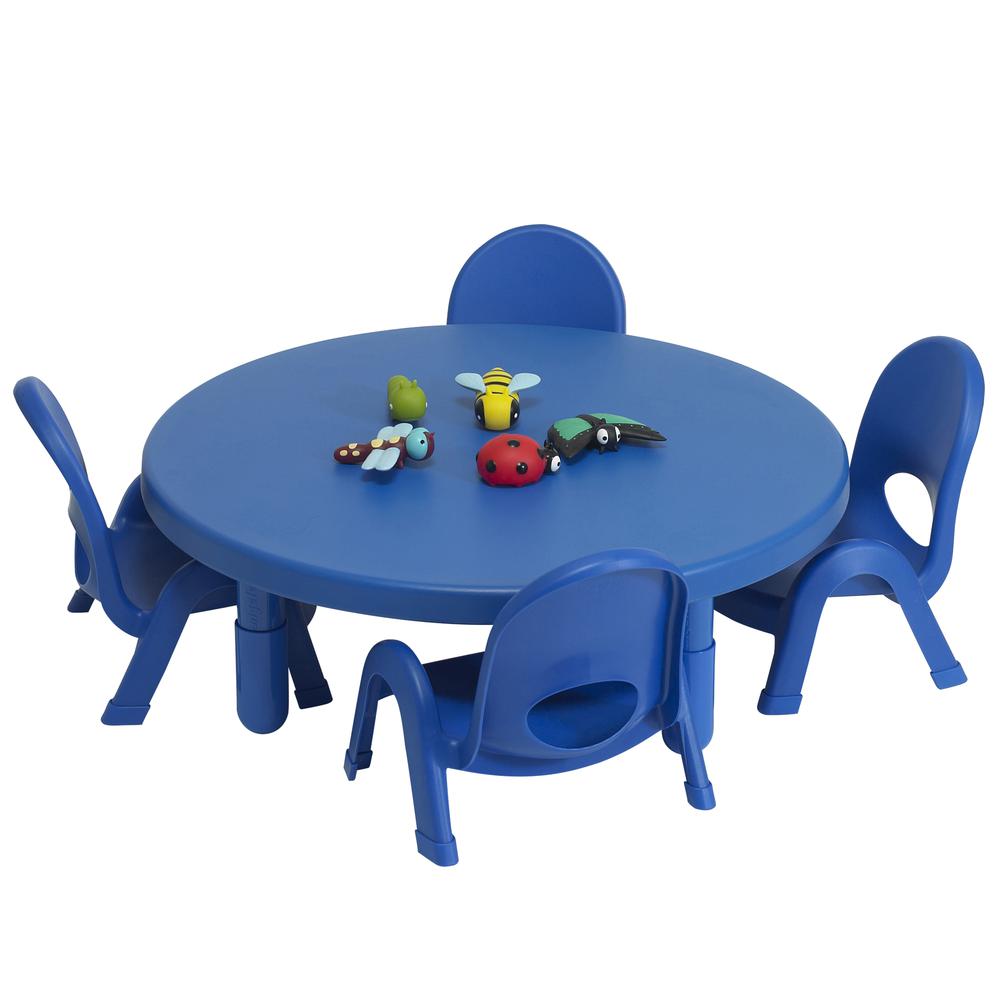 Toddler MyValue™ Set 4 Round - Royal Blue. Picture 3