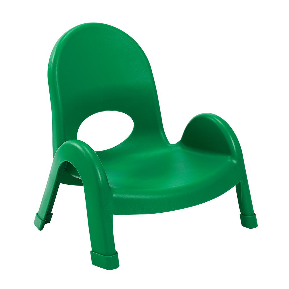 Value Stack™ 5" Child Chair - Shamrock Green. Picture 1