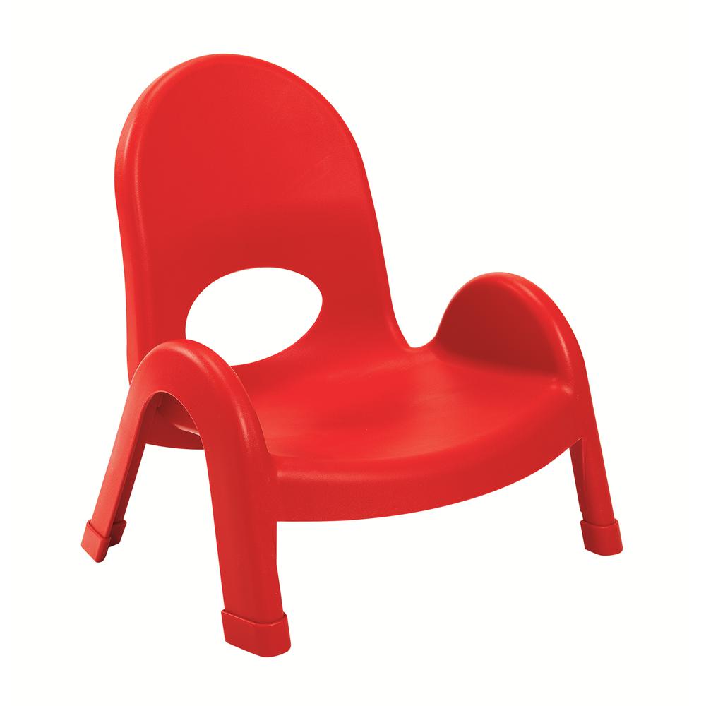 Value Stack 5" Child Chair - Candy Apple Red. Picture 1