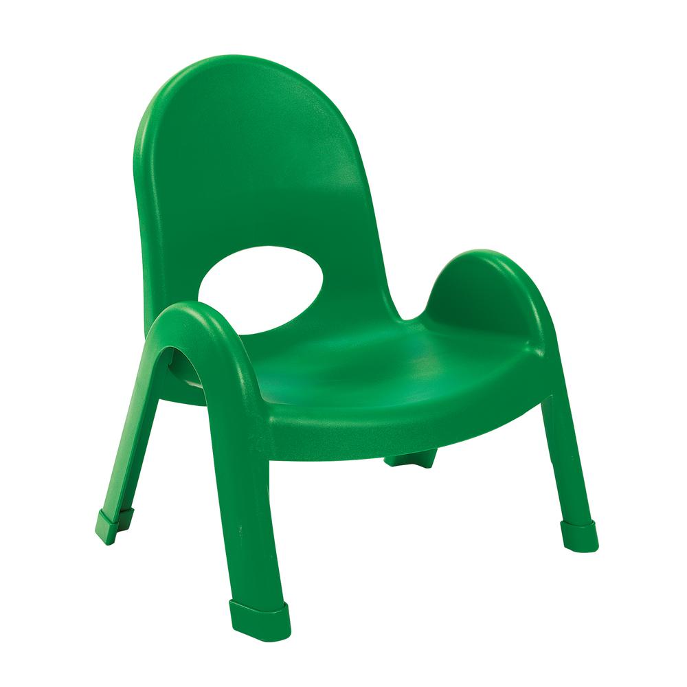 Value Stack™ 7" Child Chair - Shamrock Green. Picture 1