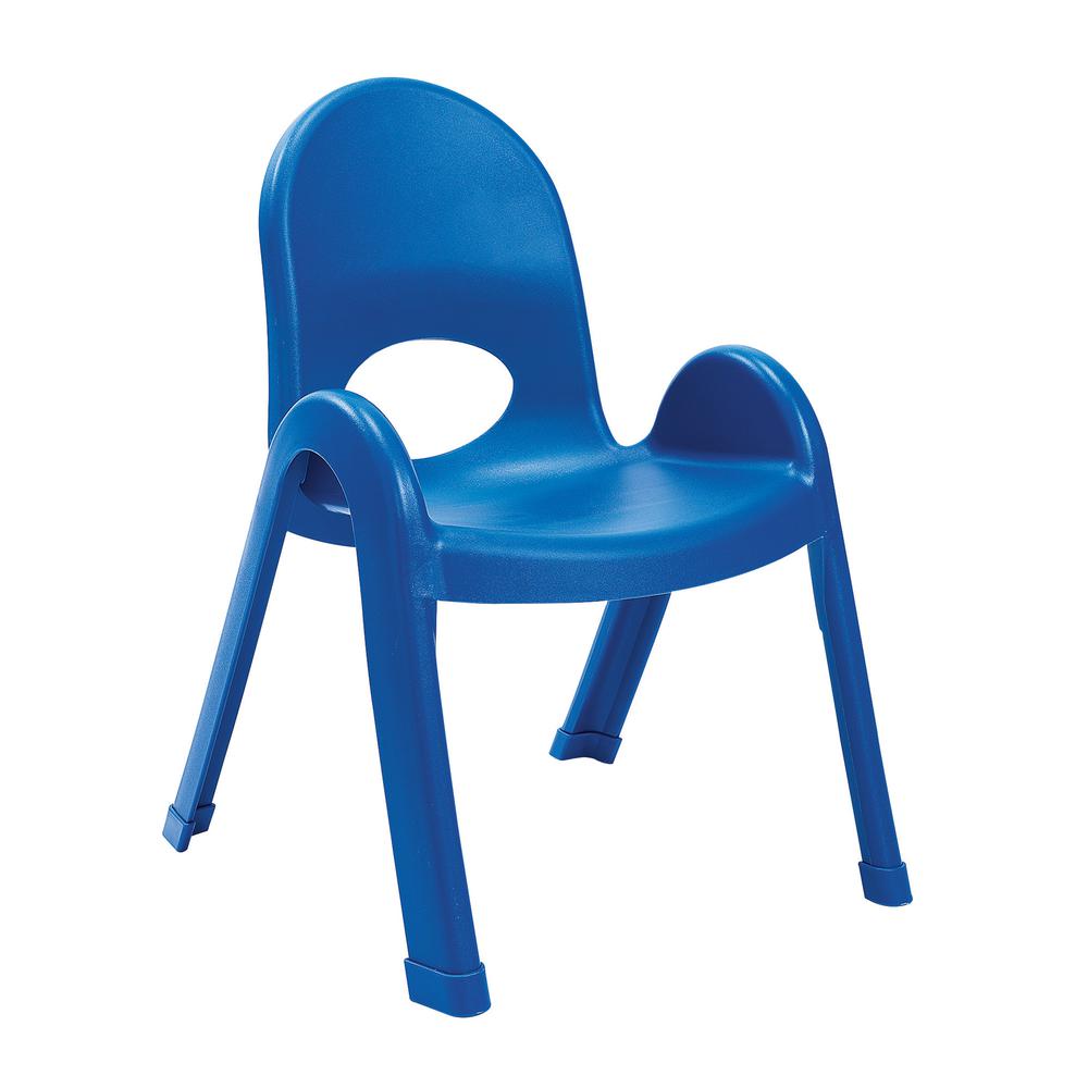Value Stack™ 11" Child Chair - Royal Blue. Picture 1