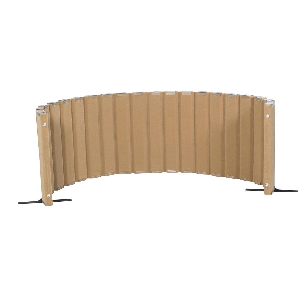 Quiet Divider® with Sound Sponge®  30" x 10' Wall - Natural Tan. Picture 1