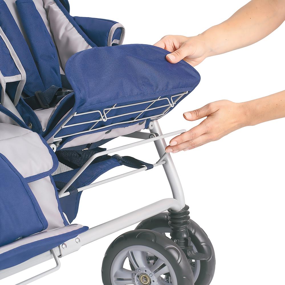 SureStop™ Folding Commercial Bye-Bye® Stroller 4 Passenger. Picture 2
