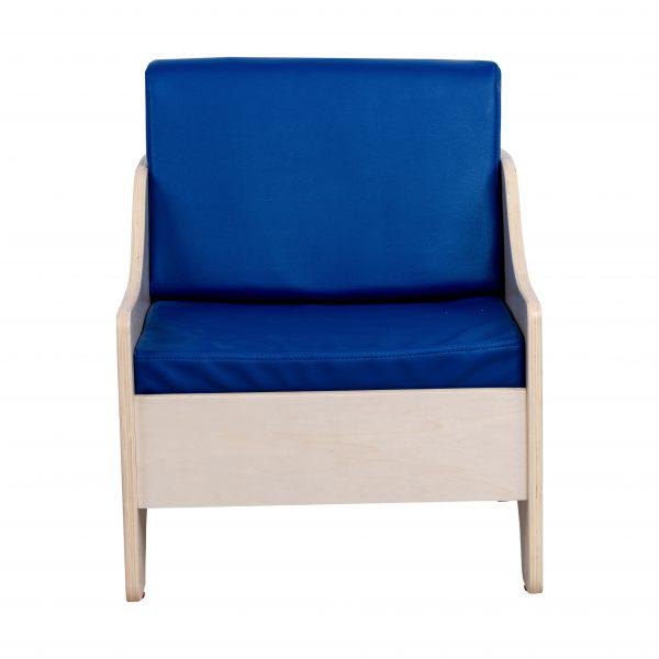 Everyday Lounge Chair - Blue Cushions - RTA. Picture 2