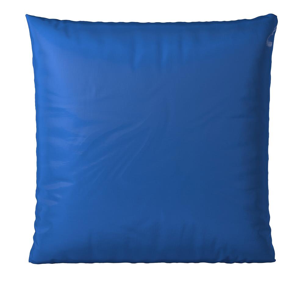 Children's Factory Foam-filled Square Floor Pillow - 27" x 27" - Foam Filling - Polyester - Square - Water Resistant, Machine Washable - Blue - 1Each. Picture 5