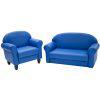 Chair and Sofa Set - Blue. Picture 1