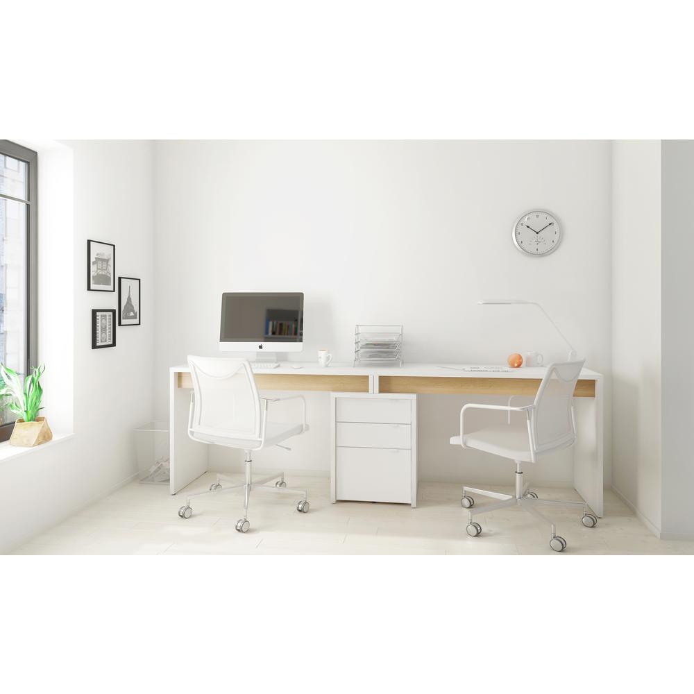 Multi-Purpose Storage Office Storage And Filling Cabinet, White. Picture 4