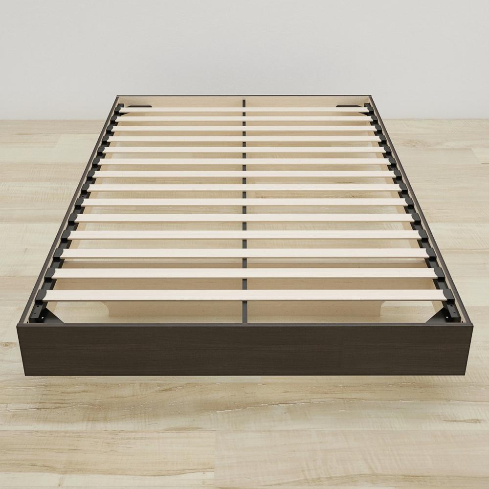 Platform Bed Frame, Full|Ebony. Picture 3