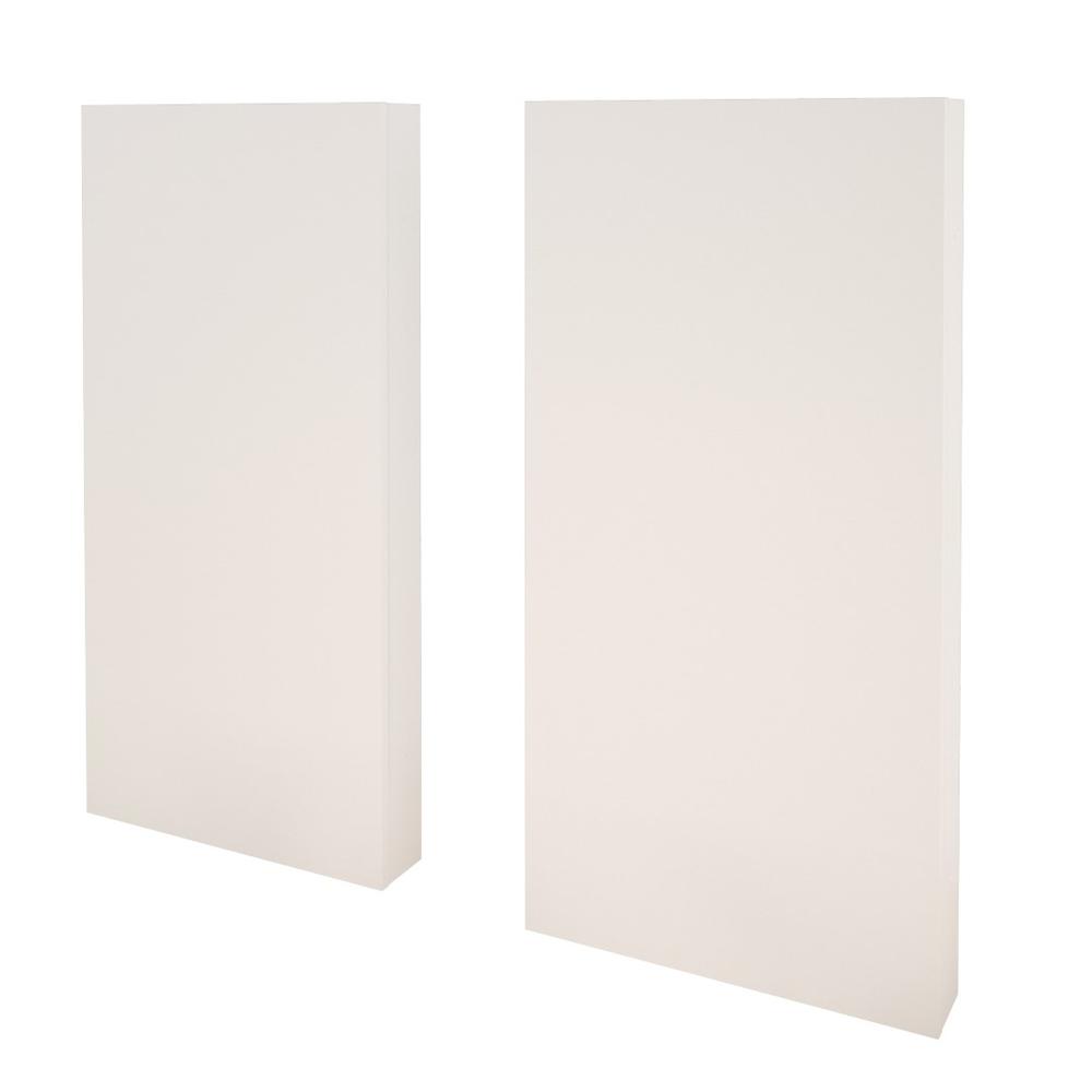 Headboard Extension Panels , White. Picture 1