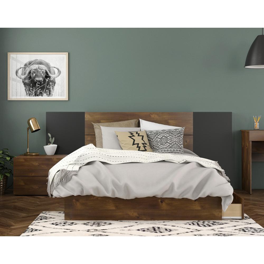 4-Piece Bedroom Set With Bed Frame, Headboard, Extension Panels. Picture 5