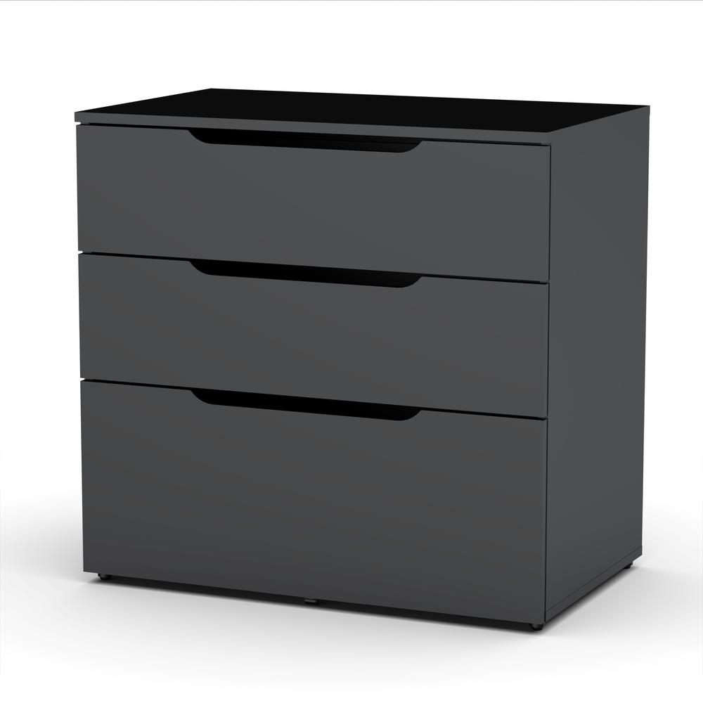 Multi-Purpose Storage Office Storage And Filling Cabinet, Black. Picture 2