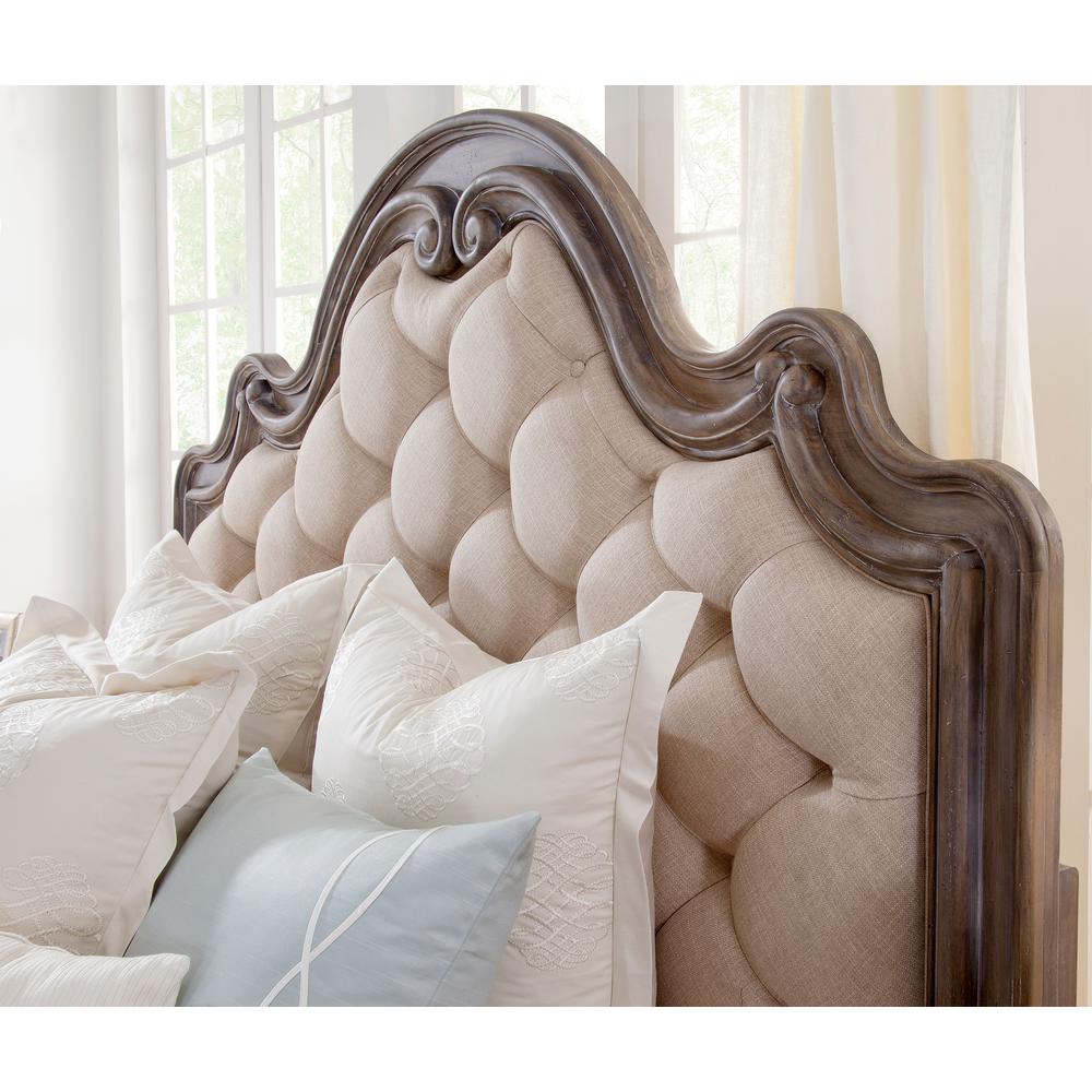 Genoa King Tufted Upholstered Headboard. Picture 1