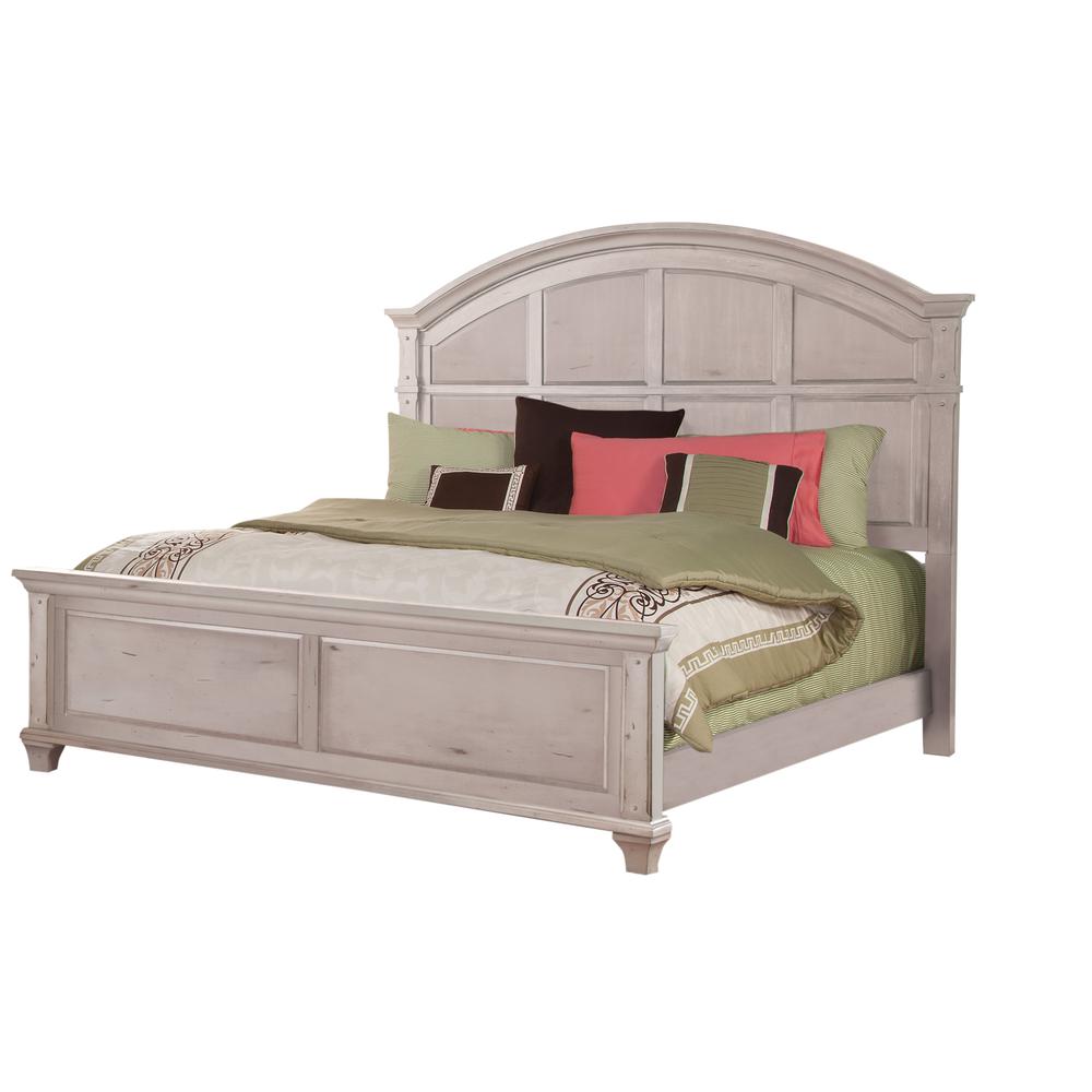 Sedona Vintage Style Queen Bed by American Woodcrafters. Picture 3
