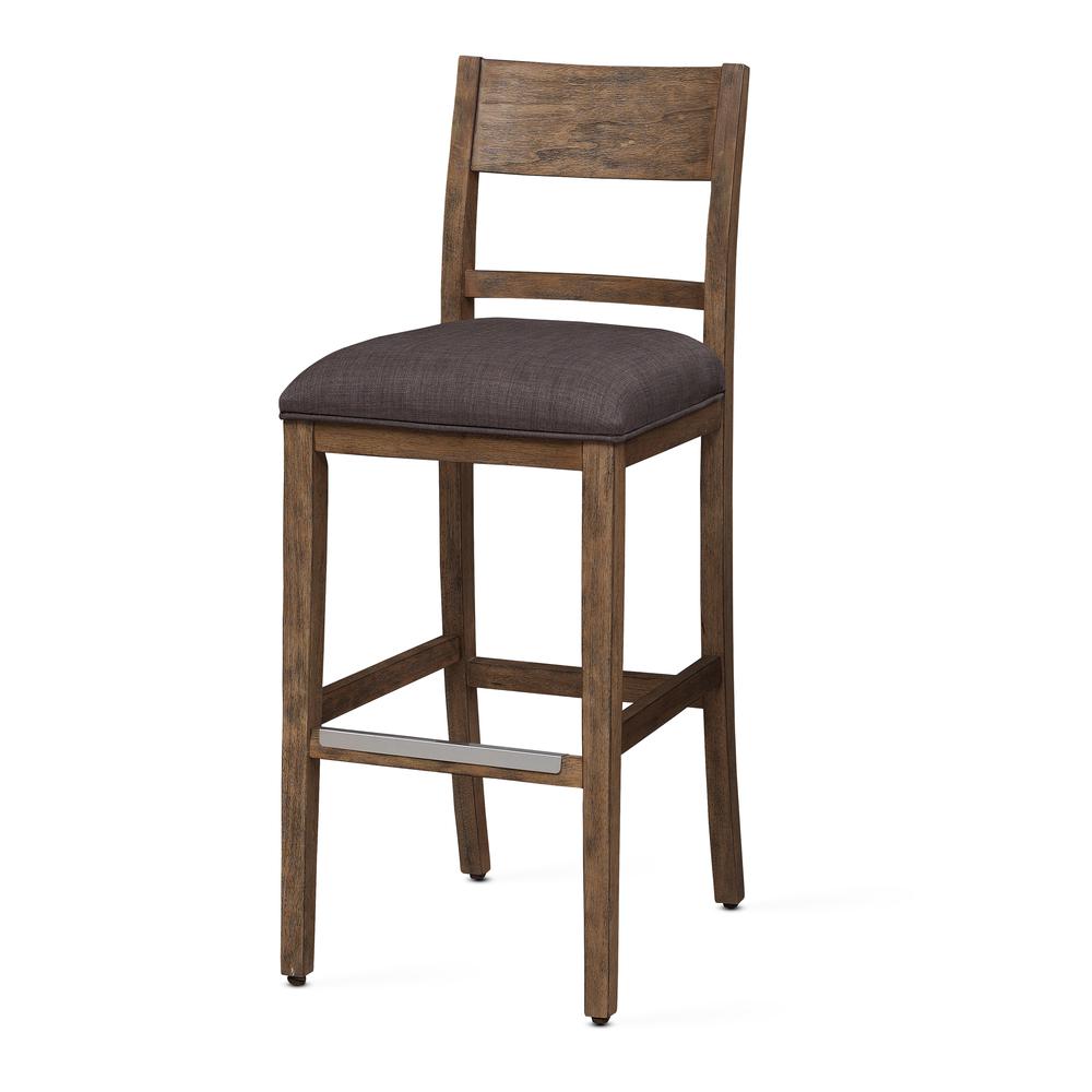 Talia Bar Stool - Brown. Picture 1