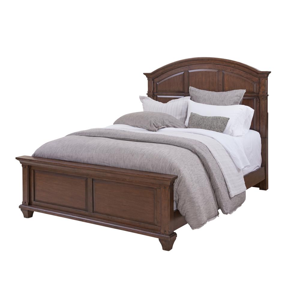 Sedona Cherry Complete Queen Bed. Picture 1