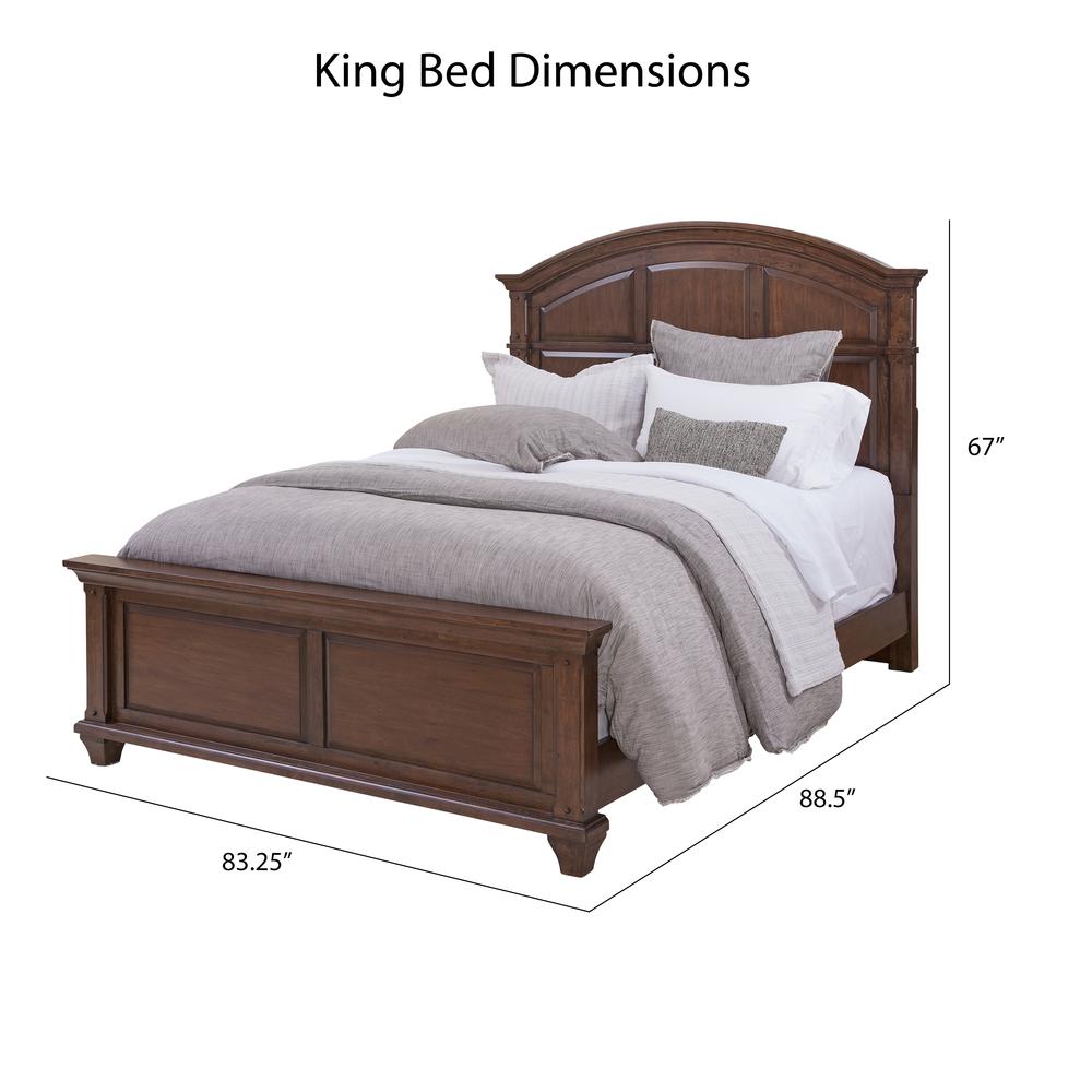 Sedona Cherry Complete King Bed. Picture 5