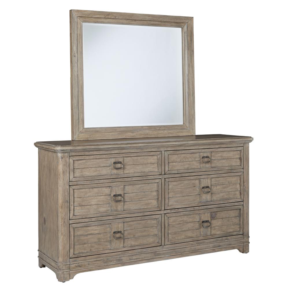 Meadowbrook Dresser and Mirror - Antique Sand. Picture 1