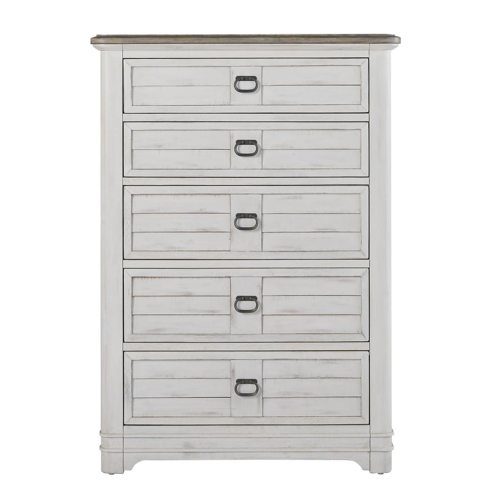 Meadowbrook Chest - White-washed. Picture 2