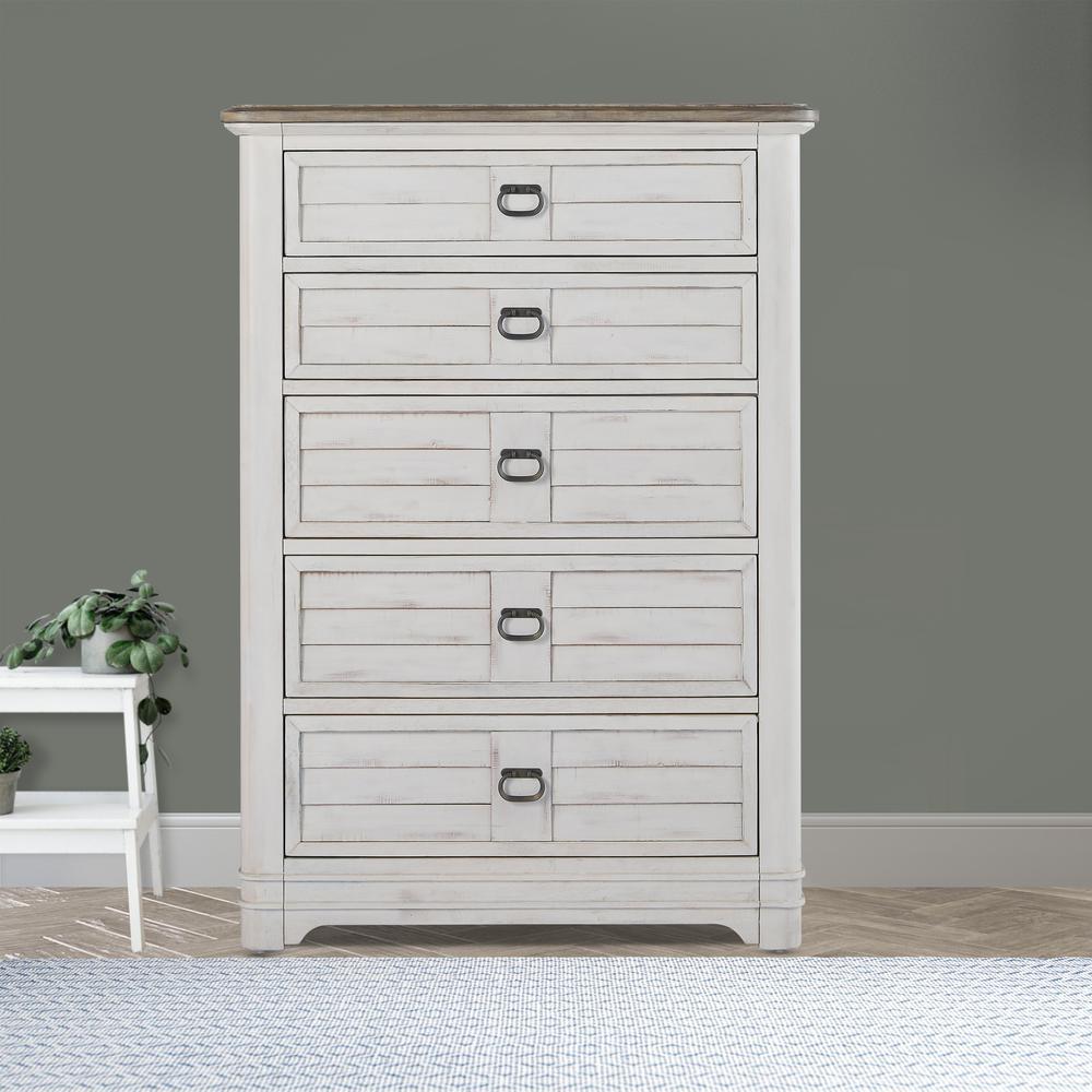 Meadowbrook Chest - White-washed. Picture 3
