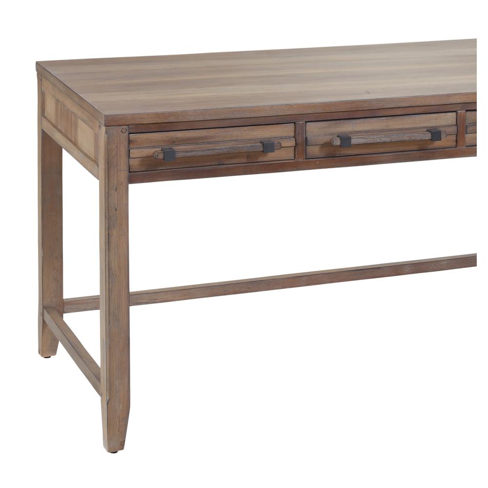 Aurora 50" Writing Desk - Weathered Grey. Picture 10