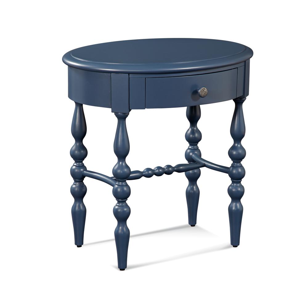 Rodanthe Accent Table Blue. Picture 1