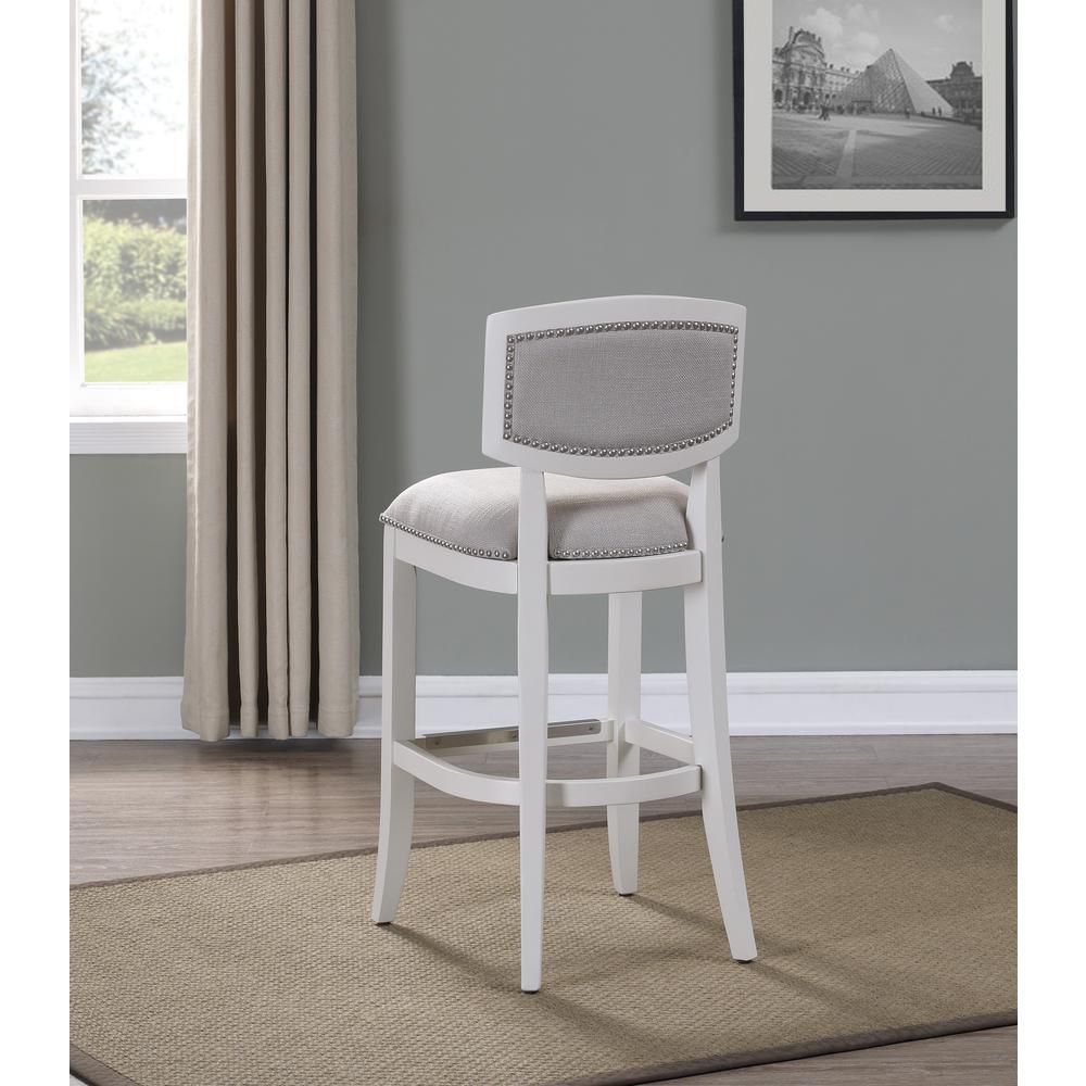 Amelia Counter Stool, Off White. Picture 2