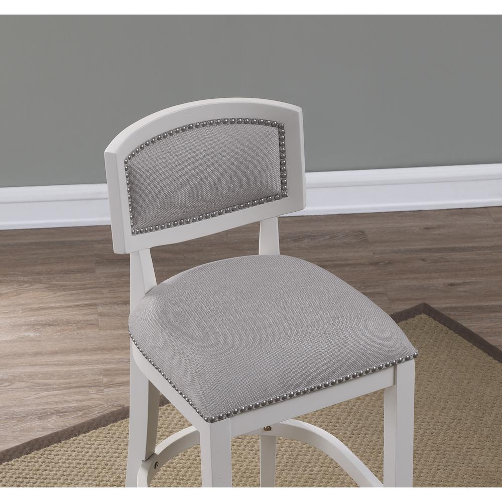 Amelia Counter Stool, Off White. Picture 3