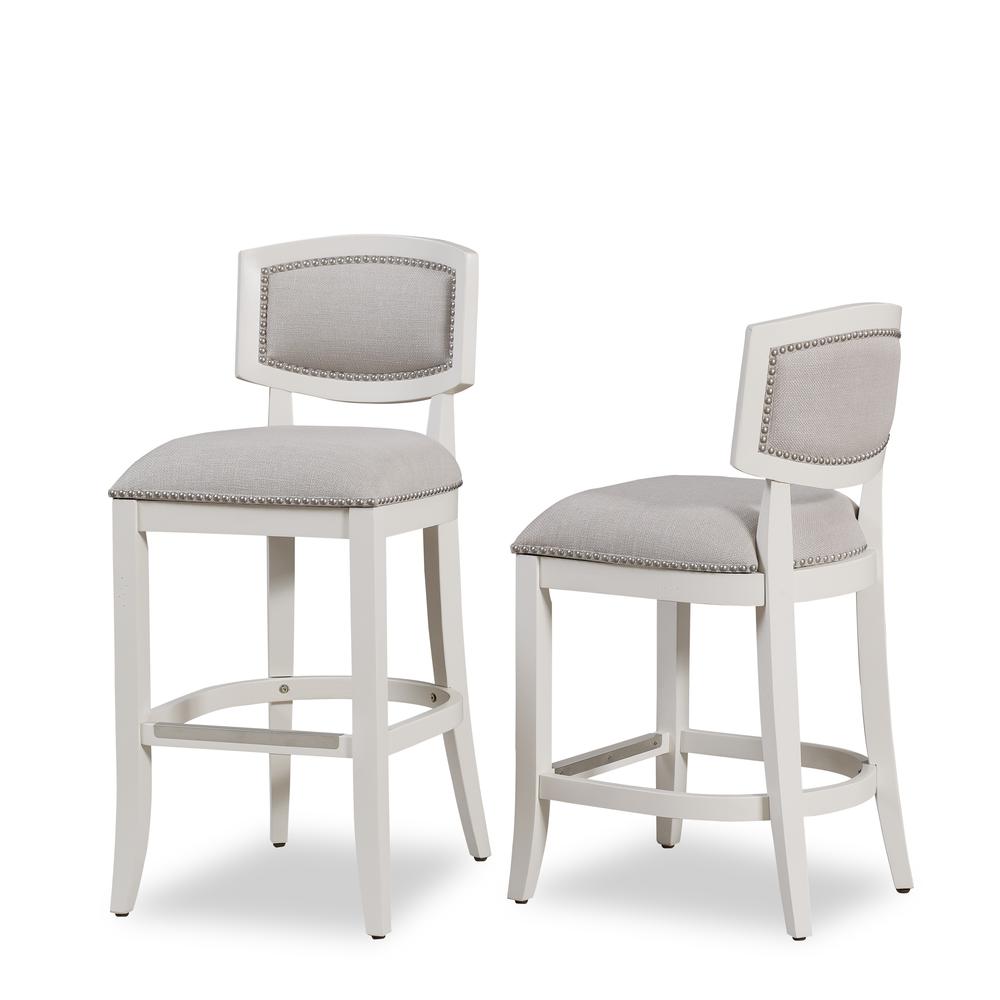 Amelia Counter Stool, Off White. Picture 4