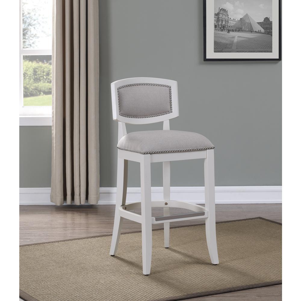 Amelia Counter Stool, Off White. Picture 5