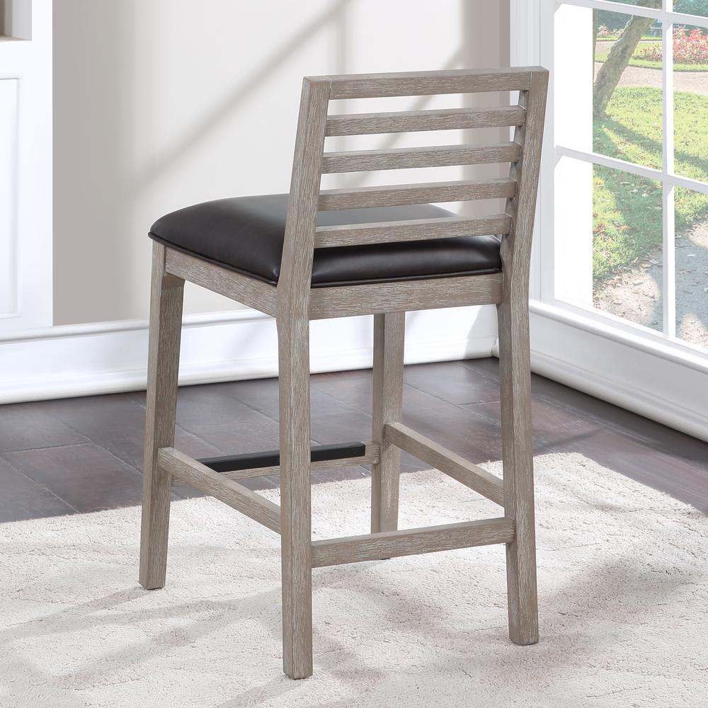 Siri Counter Stool - Gray. Picture 4