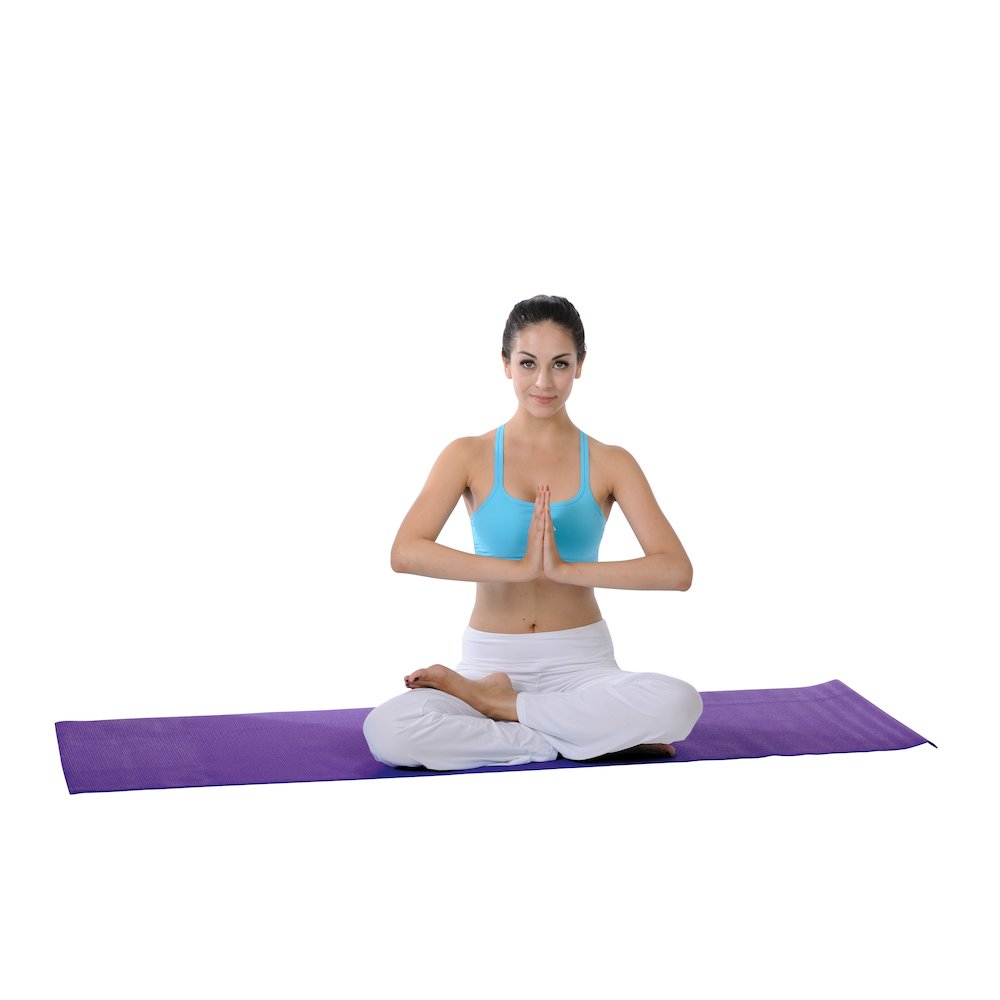 Yoga Mat Purple. Picture 1
