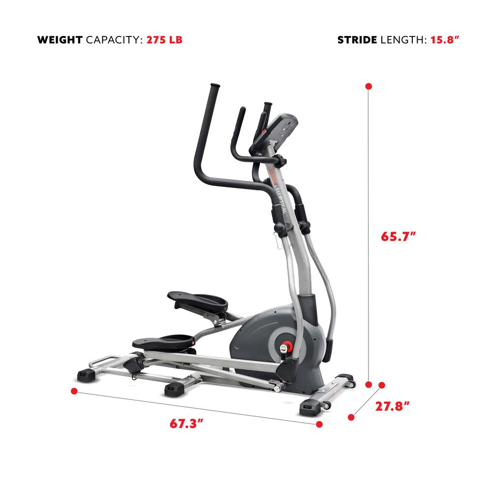 Sunny Health & Fitness Elite Interactive Series Cross Trainer Elliptical and Exclusive SunnyFit® App Enhanced Bluetooth Connectivity – SF-E320048. Picture 2