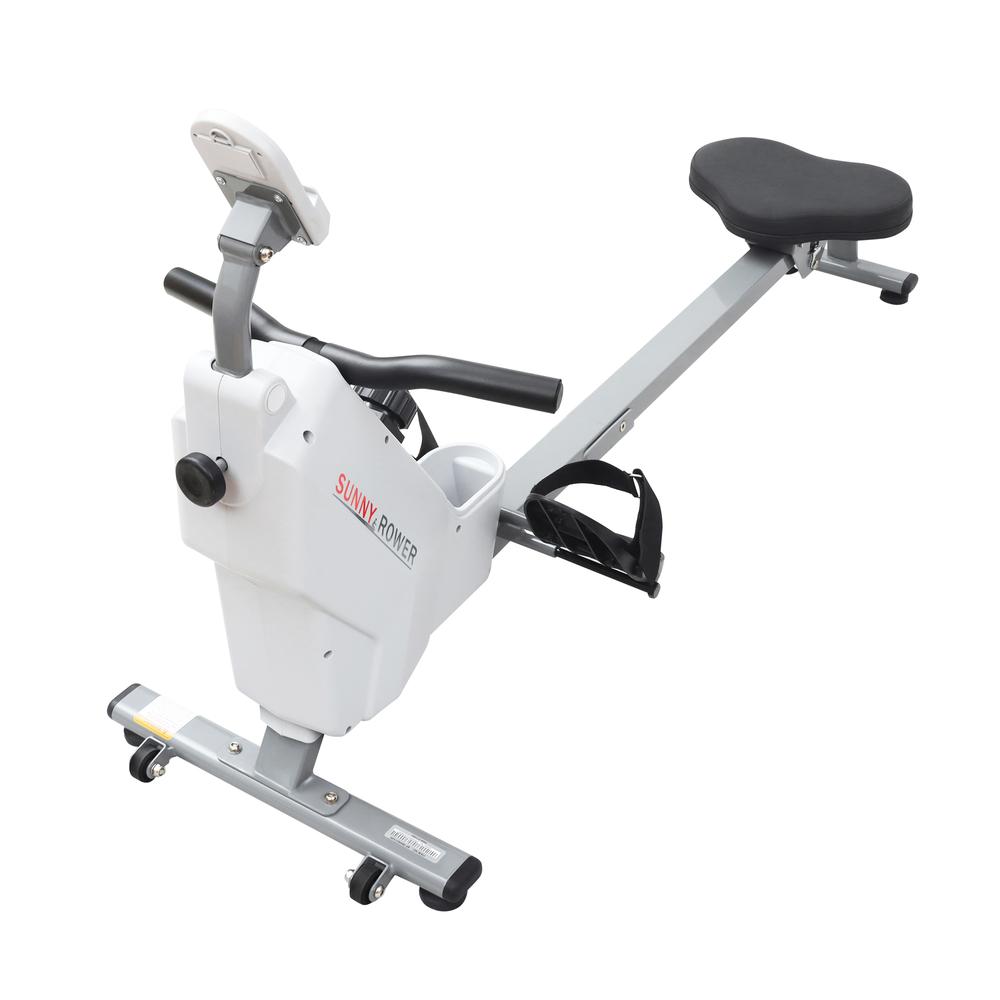 Sunny Health & Fitness SMART Compact Foldable Magnetic Rowing Machine with Bluetooth Connectivity - SF-RW521020. Picture 3