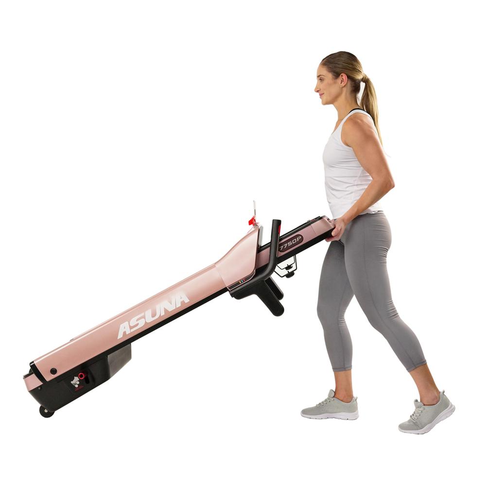 SpaceFlex Motorized Treadmill Pink. Picture 7