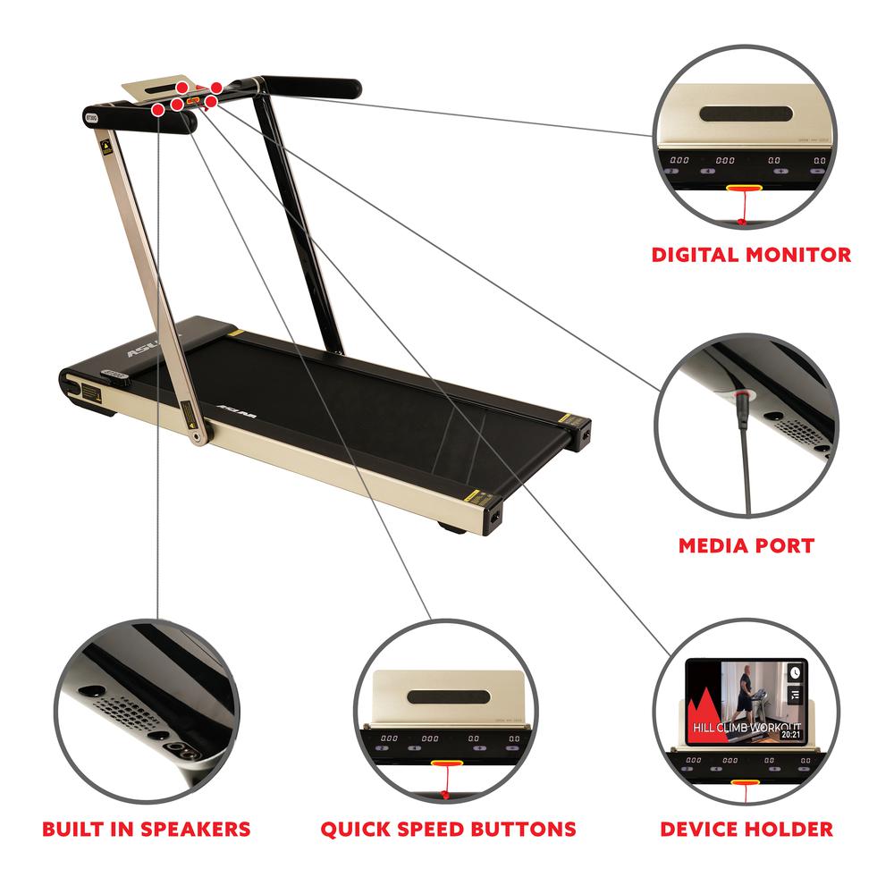 ASUNA Slim Folding Motorized Treadmill. Picture 3