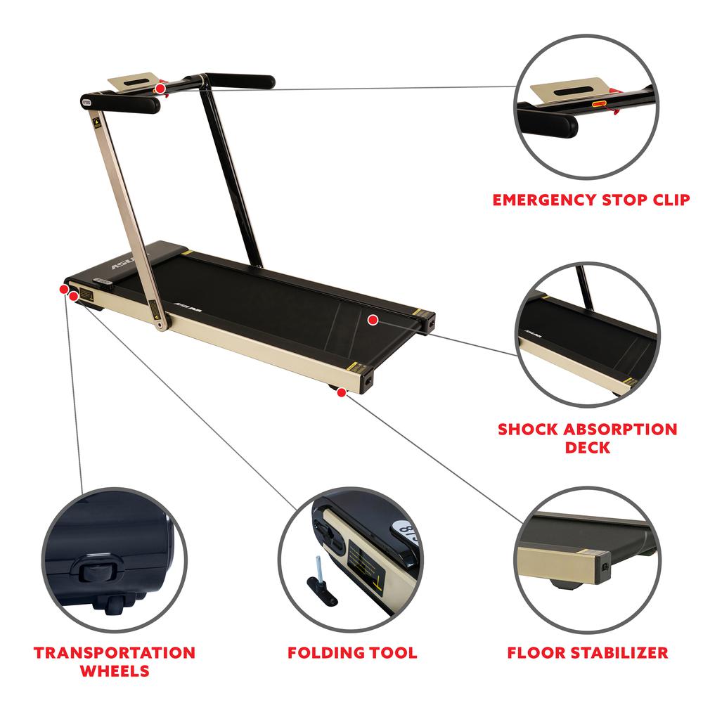 ASUNA Slim Folding Motorized Treadmill. Picture 4