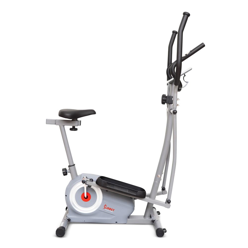 Sunny Health & Fitness Essential Interactive Series Seated Elliptical - SF-E322004. Picture 1