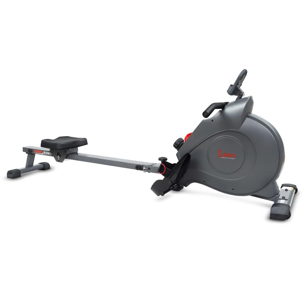 Sunny Health & Fitness SMART Compact Foldable Magnetic Rowing Machine with Bluetooth Connectivity - SF-RW522016. Picture 6
