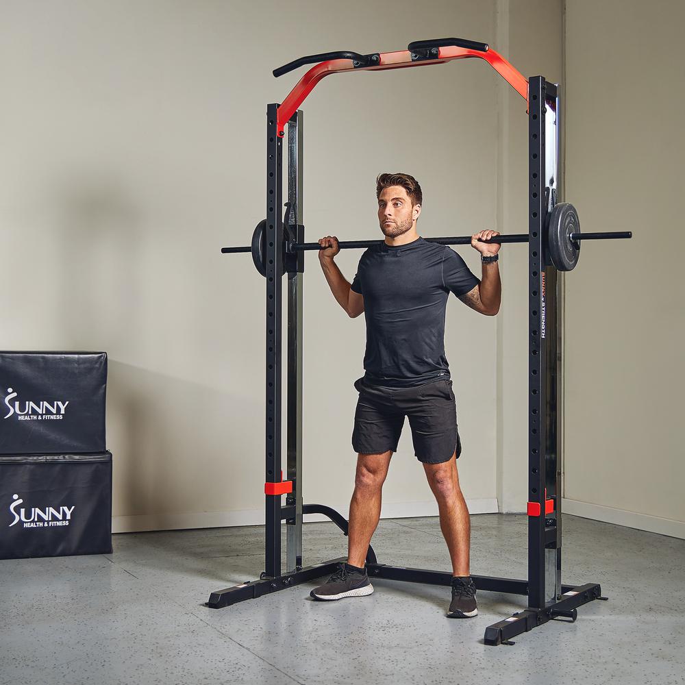 Sunny Health & Fitness Smith Machine Squat Rack Essential Series – SF-XF920020. Picture 10