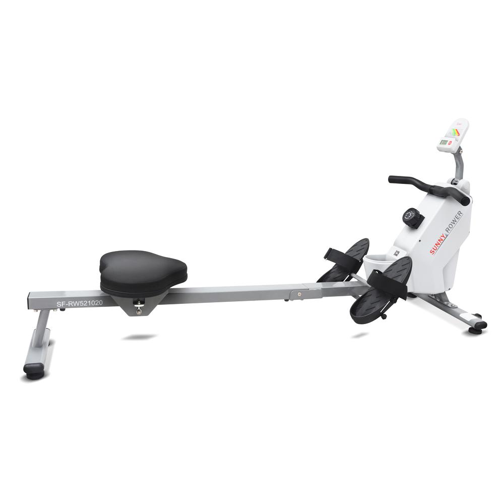Sunny Health & Fitness SMART Compact Foldable Magnetic Rowing Machine with Bluetooth Connectivity - SF-RW521020. Picture 1