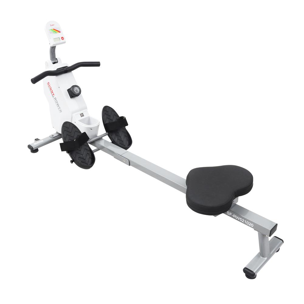 Sunny Health & Fitness SMART Compact Foldable Magnetic Rowing Machine with Bluetooth Connectivity - SF-RW521020. Picture 12