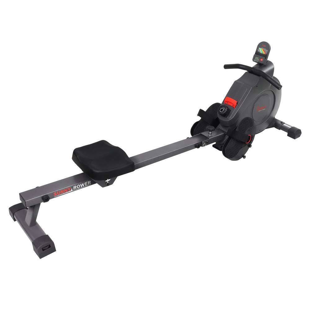 Sunny Health & Fitness SMART Compact Foldable Magnetic Rowing Machine with Bluetooth Connectivity - SF-RW522016. Picture 8