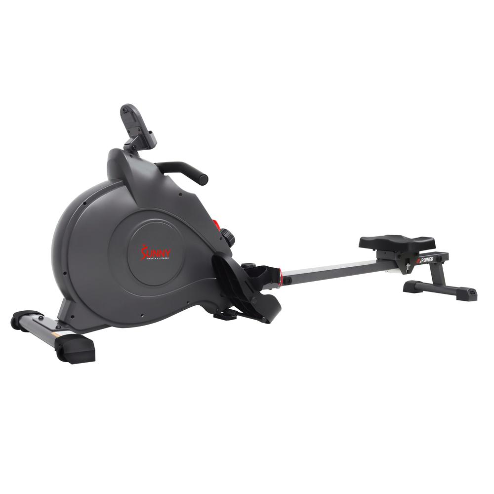 Sunny Health & Fitness SMART Compact Foldable Magnetic Rowing Machine with Bluetooth Connectivity - SF-RW522016. Picture 14
