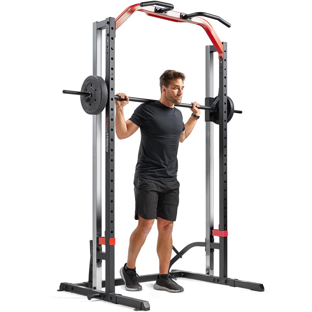 Sunny Health & Fitness Smith Machine Squat Rack Essential Series – SF-XF920020. Picture 2
